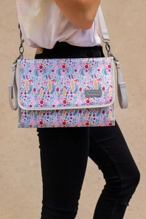 Pochette A Langer Geneve Mirage Grey/Floral*BÉABA New