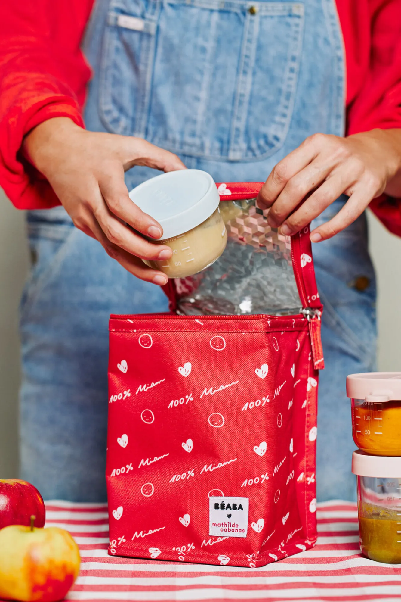 Pochette Repas Isotherme Mathilde Cabanas*BÉABA Hot