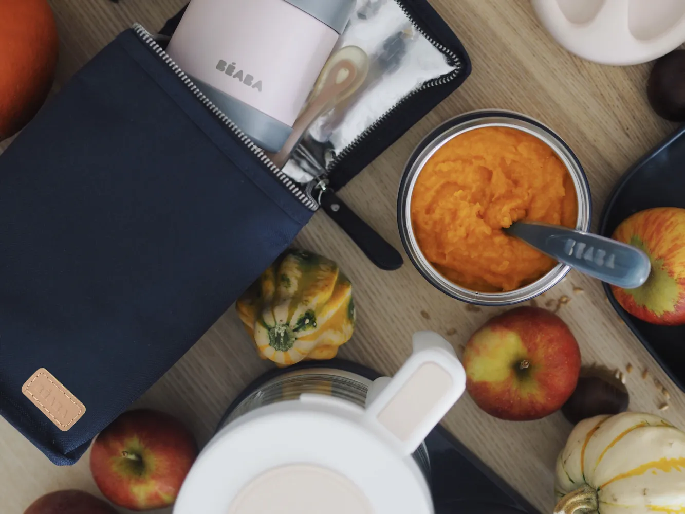 Pochette Repas Isotherme Dark Blue*BÉABA Hot