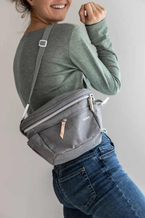 Pop Up Bag Biarritz Heather Grey*BÉABA Hot