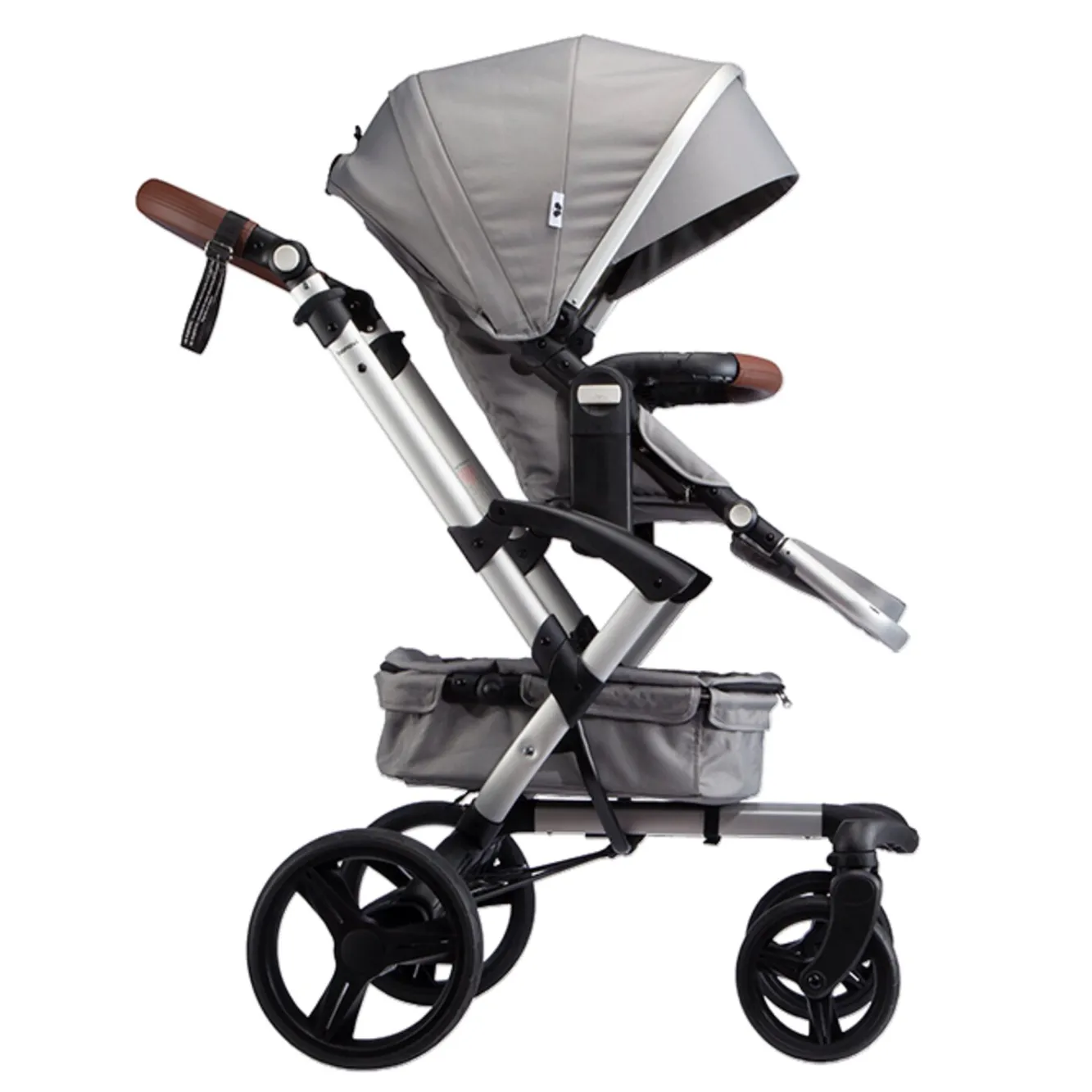 Poussette 2 En 1 Bonavi 2 Artic Grey*BÉABA Hot