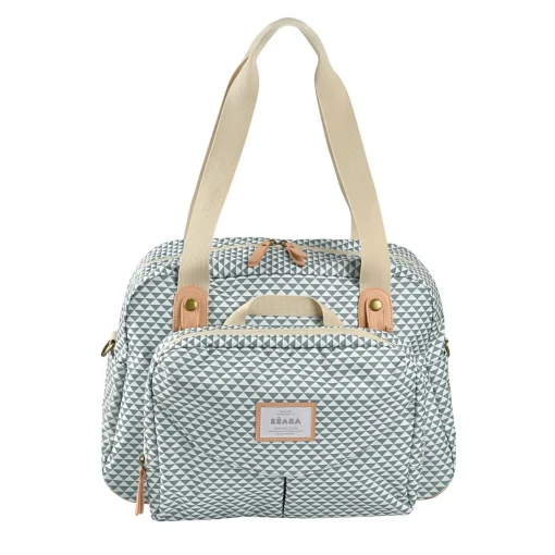 Sac A Langer Geneve Ii Play Print Sage Green*BÉABA Discount