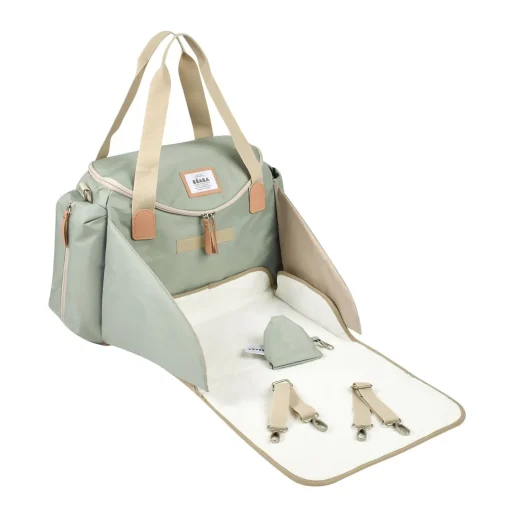 Sac A Langer Sydney Sage Green*BÉABA New