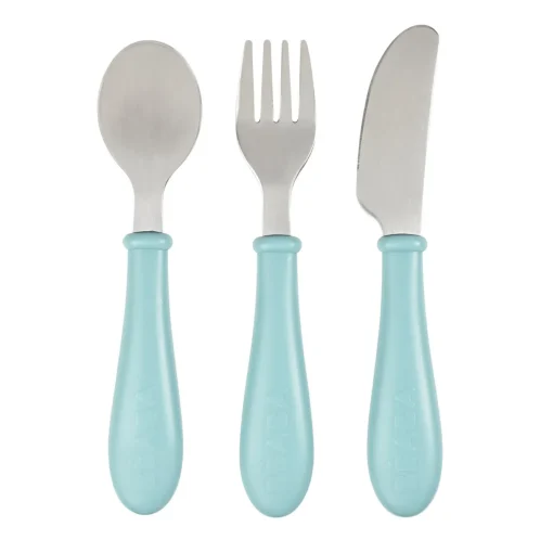 Set 3 Couverts Inox Airy Green*BÉABA Best