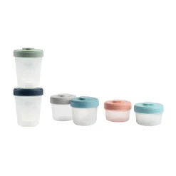 Set Integral 6 Portions Clip - (2X90Ml + 2X150Ml + 2X250Ml)*BÉABA New