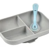 Set Repas Silicone Avec Ventouse Grey*BÉABA Discount