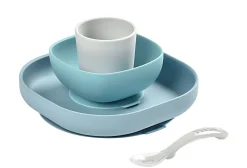 Set Vaisselle Silicone 4 Pieces Jungle*BÉABA New