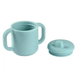 Tasse D'Apprentissage Silicone Blue*BÉABA Hot