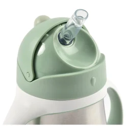 Tasse Paille Inox 250 Ml Sage Green*BÉABA Outlet