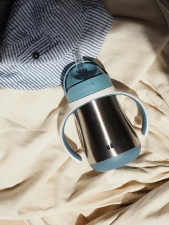 Tasse Paille Inox 250 Ml Windy Blue*BÉABA